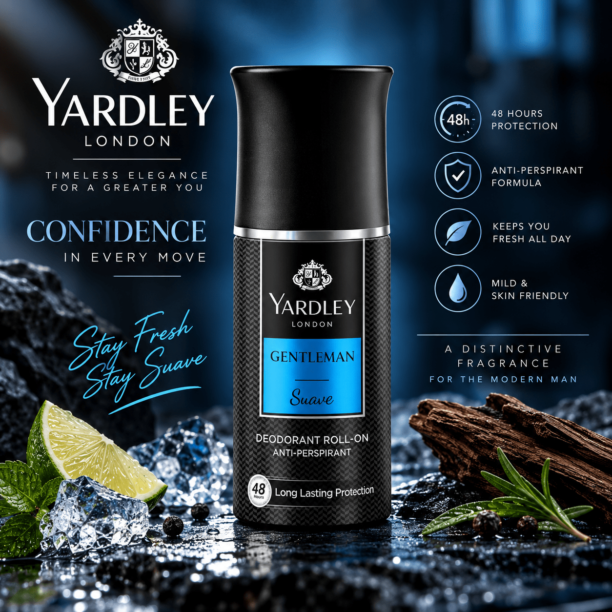 Yardley Men Deoderant