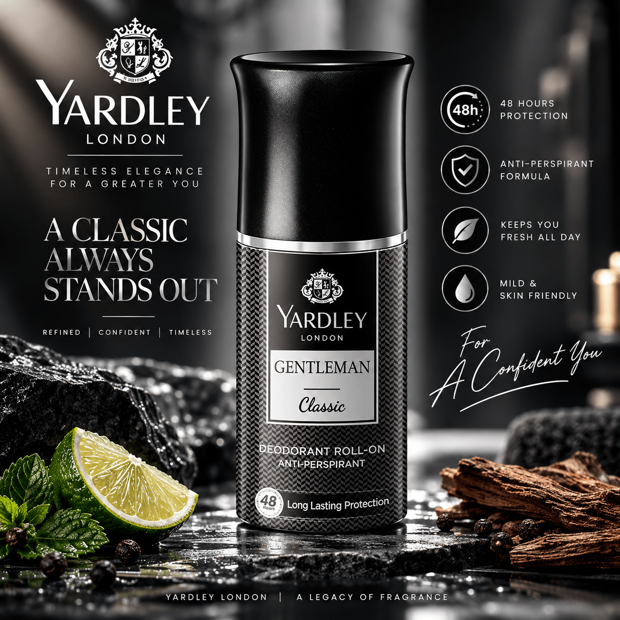 Yardley Men Deoderant